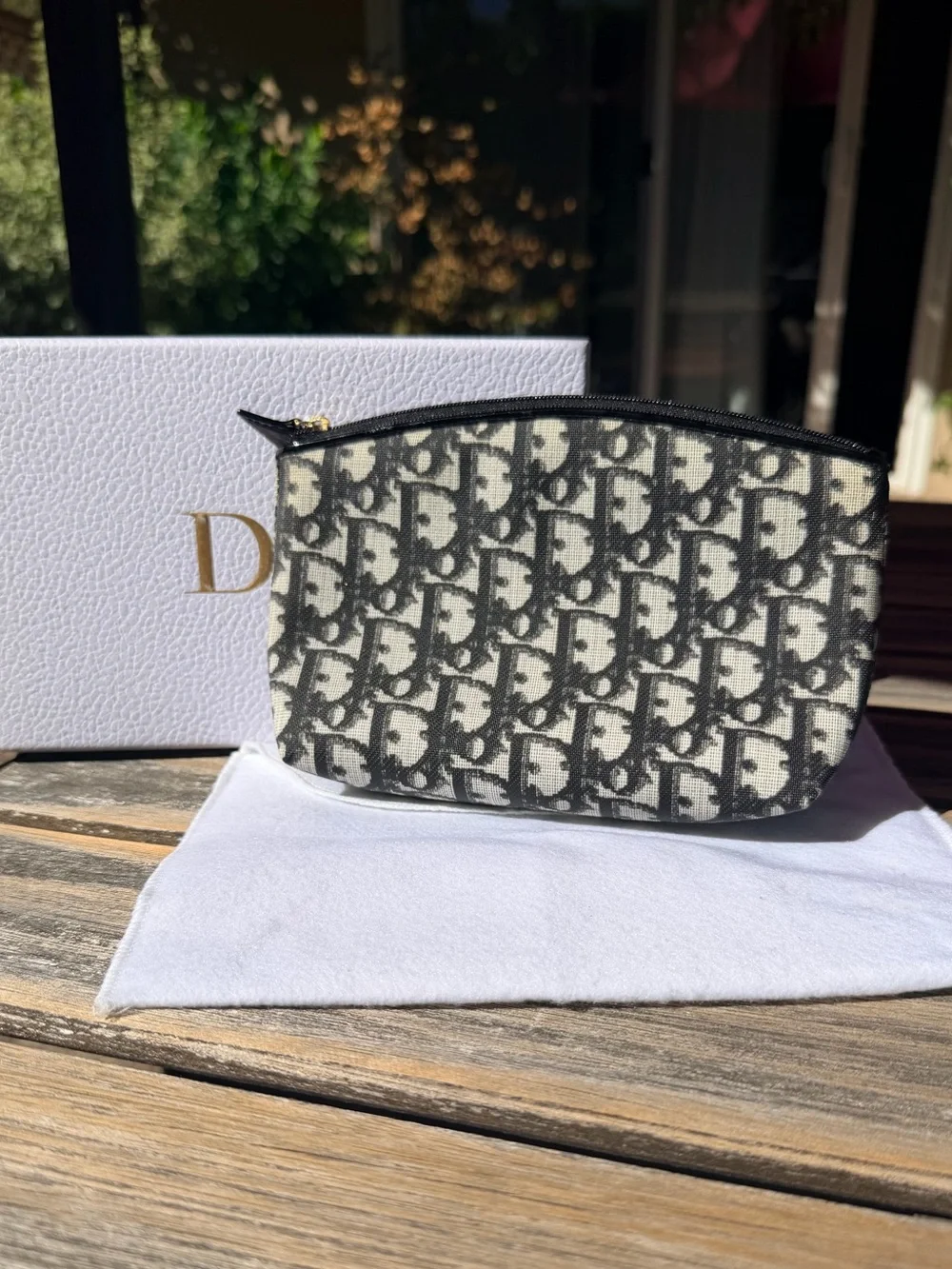 Vintage Dior Trotter Pouch